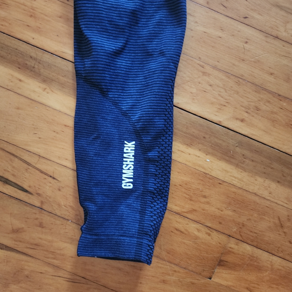 Seamless Blue Leggings Gymshark XL Women - Picture 2 of 5
